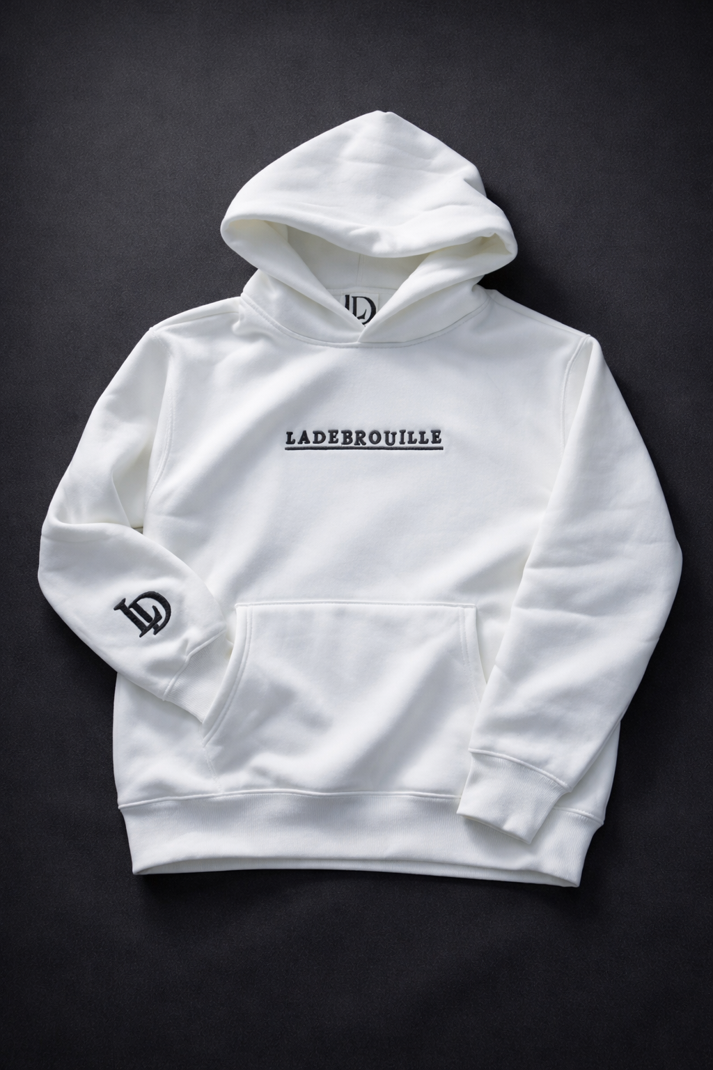 Pull à capuche Blanc