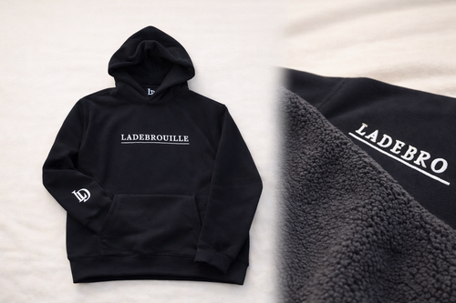 Pull à capuche Noir